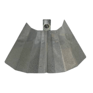 Hammerschlagreflektor Platinum47x47 cm