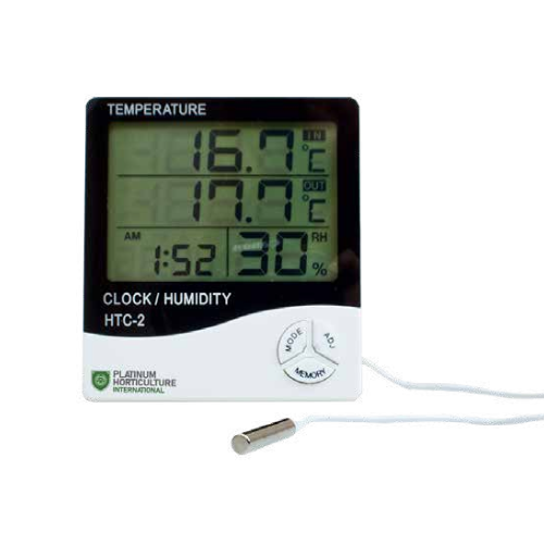 Thermo-Hygrometer gr. Display mit sonde platinum