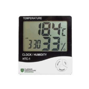 Thermometer - Hygrometer mit großem Display (ohne Sonde) Thermo-Hygrometer gr. Display ohne sonde platinum