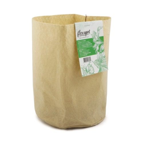 FLEXAPOT FABRIC POT TAN 3,8 LTRS (1 GAL) (5 UNITS)
