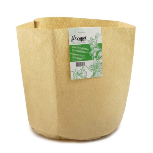 FLEXAPOT FABRIC POT TAN 7,6 LTRS (2 GAL) (5 UNITS)
