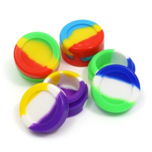 CONTENEDOR DE SILICONA 6 ML (COLORES FUNDIDOS)