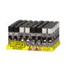 MECHERO CLIPPER CLASSIC LARGE PARTY SKULLS (DISPLAY 48 UDS)