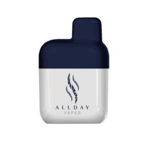 ALL DAY VAPES C800 - BLUEBERRY ICE (0 MG) (DISPLAY 10 UNITS)