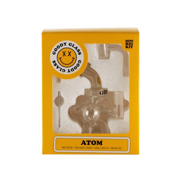GOODYGLASS-GOODY ATOM MINI RIG KIT - CLEAR