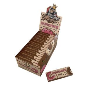PAPER AND FILTERS MUNCHIES PACK 1.1/4 (DISPLAY 24 BOOKLETS)