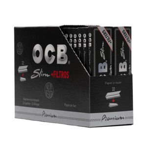 OCB KING SIZE PREMIUM SMOKING PAPER + TIPS (32 BOOKLETS)