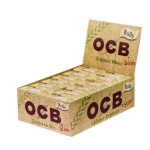 OCB ROLLS ORGANIC SMOKING PAPER (24 UNITS)