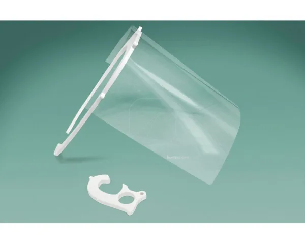 Face protection screen + manual