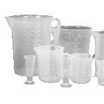 Messbecher 50 ml - 100 ml (ohne Griff)