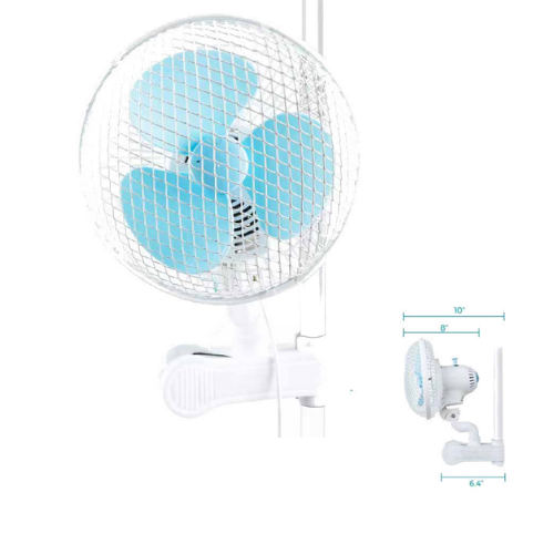 Oszillierender Clipventilator