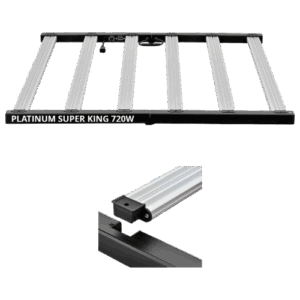 Super King LED 720w 3.2 µmol mit Anschluss für Master Controller